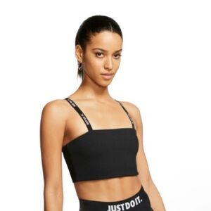 Nike Black Bandeau Top